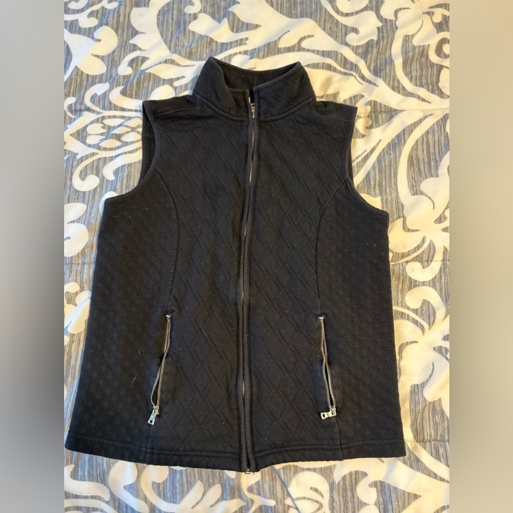 Black womens vest